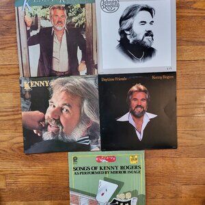 KENNY ROGERS Vinyl LOT Share Your Love, Kenny, Self Title LP Liberty Records LPC